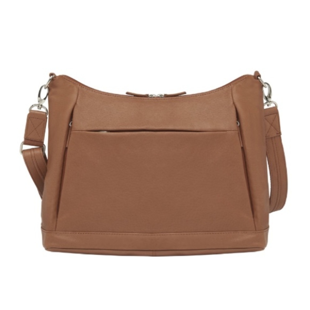 Classic Tan Crossbody Bag - Versatile Everyday Shoulder Bag